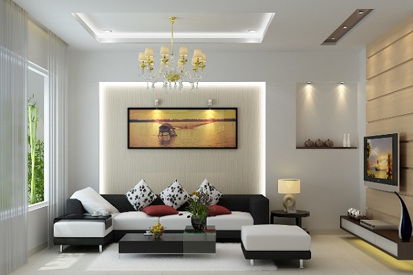 Thiết Kế Nội Thất Nhà Liền Kề Đẹp – Độc Đáo – Tiện Nghi Phân bổ ánh sáng hợp lý