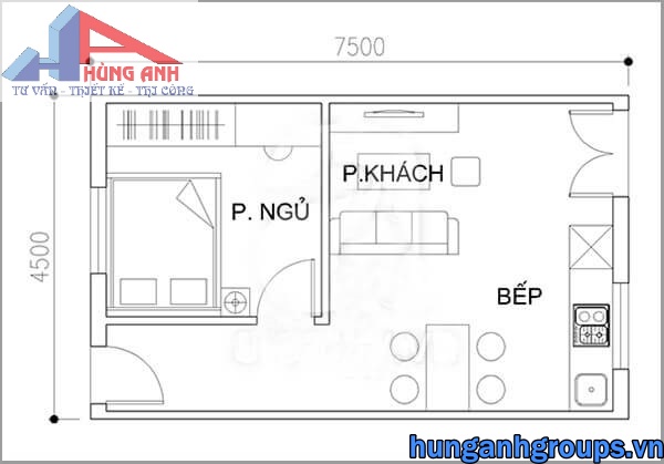 Mẫu thiết kế nhà cấp 4 trọn gói đẹp, rẻ, độc đáo thiết kế nhà cấp 4