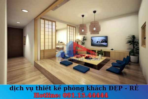 Thiết kế phòng khách chung cư dịch vụ thiết kế phòng khách uy tín
