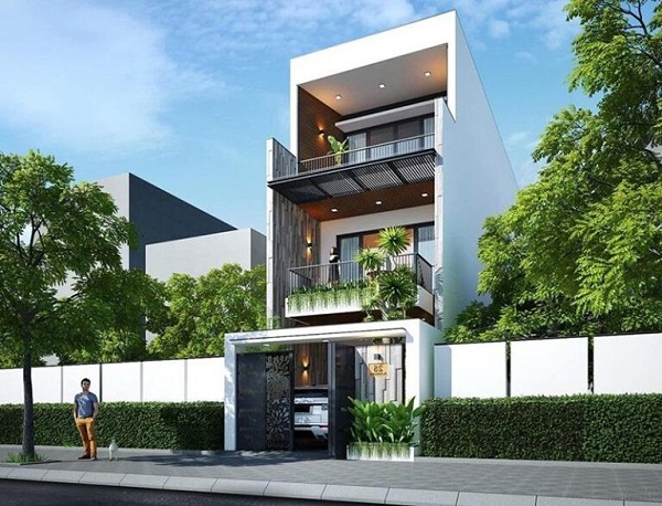 Xu hướng mẫu thiết kế nhà 3 tầng mới nhất 2026 mẫu thiết kế nhà 3 tầng 1 tum