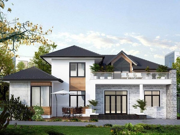 40+ Mẫu thiết kế nhà cấp 4 đẹp, hiện đại & tiết kiệm chi phí 2025 thiết kế nhà cấp 4 gác lửng mái nhật