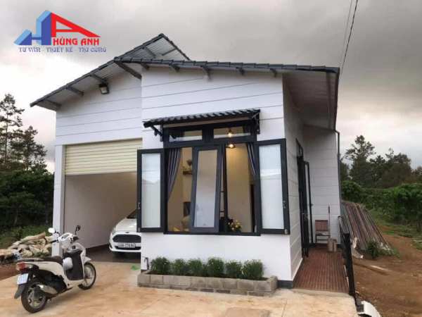 Mẫu thiết kế nhà cấp 4 trọn gói đẹp, rẻ, độc đáo nhà cấp 4 2 phòng ngủ nông thôn