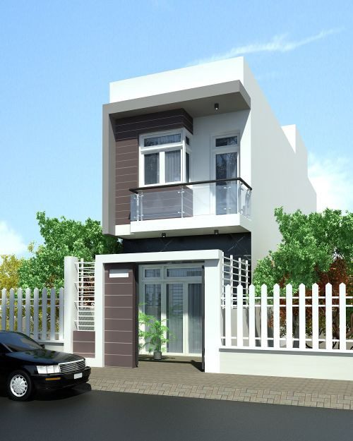 Tổng hợp mẫu nhà ống đẹp, hiện đại, tiết kiệm chi phí nhà ống 2 tầng 3 phòng ngủ