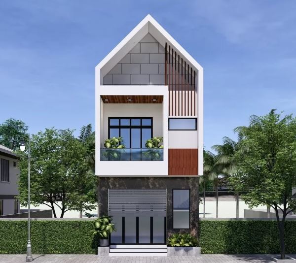Tổng hợp mẫu nhà ống đẹp, hiện đại, tiết kiệm chi phí mẫu nhà ống 2 tầng mái thái