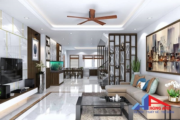 Thiết Kế Nội Thất Nhà Liền Kề Đẹp – Độc Đáo – Tiện Nghi Phong cách tối giản nội thất nhà liền kề