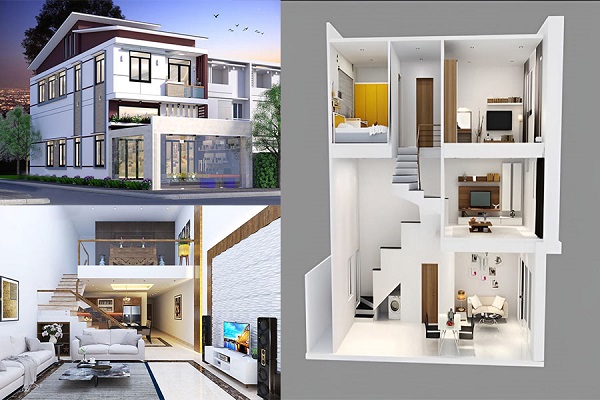 Top Ý Tưởng Thiết Kế Nội Thất Nhà 2 Tầng Đẹp Mê Ly đặc điểm nổi bật của nội thất nhà 2 tầng