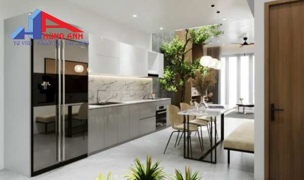 Top những mẫu thiết kế phòng bếp đẹp, ấn tượng nhất hiện nay mẫu thiết kế phòng bếp hiện đại