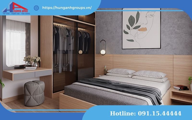 Thiết kế nhà chung cư tối ưu không gian sống thiết kế phòng ngủ