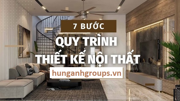Thiết Kế Nội Thất Nhà Liền Kề Đẹp – Độc Đáo – Tiện Nghi quy trình thiết kế nội thất