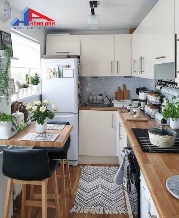 Top những mẫu thiết kế phòng bếp đẹp, ấn tượng nhất hiện nay mẫu thiết kế phòng bếp nhỏ