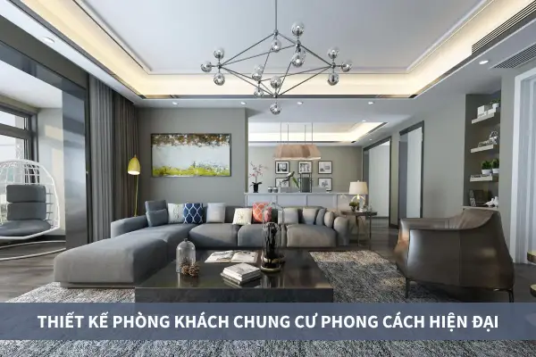 Thiết kế phòng khách chung cư thiết kế phòng khách chung cư hiện đại