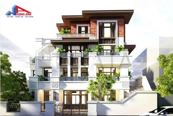 Thiết kế nhà 4 tầng đẹp, hiện đại, sang trọng thiết kế nhà 4 tầng hiện đại