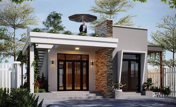 40+ Mẫu thiết kế nhà cấp 4 đẹp, hiện đại & tiết kiệm chi phí 2025 nhà cấp 4 hiện đại