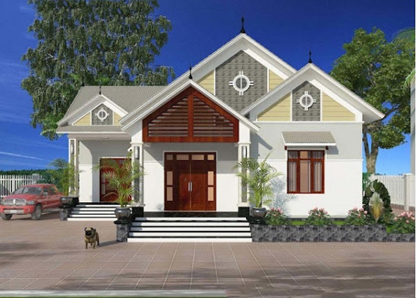 40+ Mẫu thiết kế nhà cấp 4 đẹp, hiện đại & tiết kiệm chi phí 2025 nhà cấp 4 10x10m