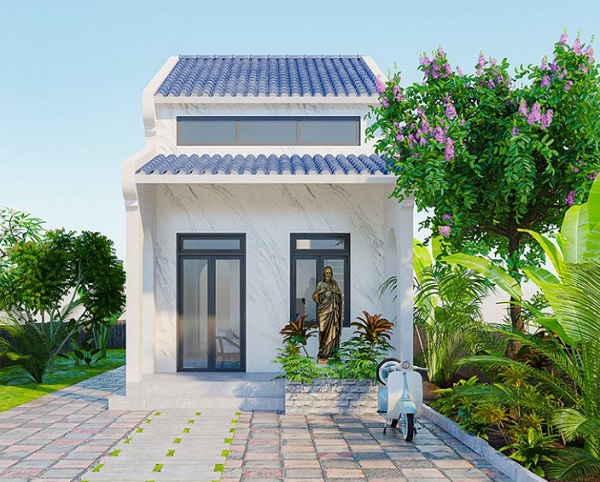 40+ Mẫu thiết kế nhà cấp 4 đẹp, hiện đại & tiết kiệm chi phí 2025 thiết kế nhà cấp 4 5x20 đẹp