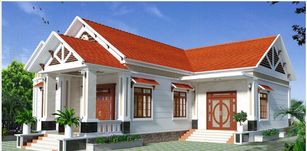 40+ Mẫu thiết kế nhà cấp 4 đẹp, hiện đại & tiết kiệm chi phí 2025 NHÀ CẤP 4 CHỮ L