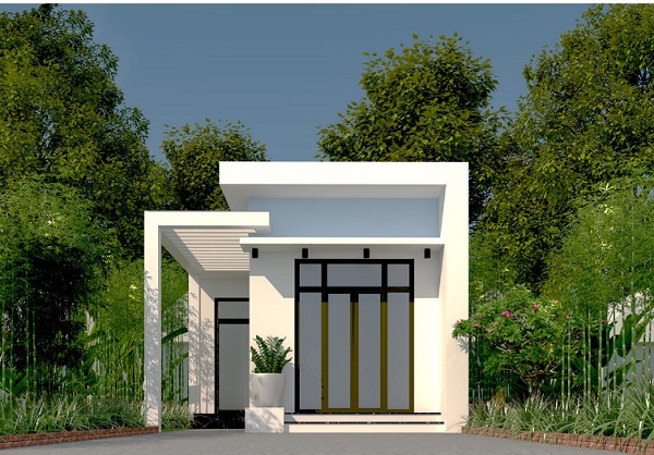 40+ Mẫu thiết kế nhà cấp 4 đẹp, hiện đại & tiết kiệm chi phí 2025 nhà cấp 4 60m2