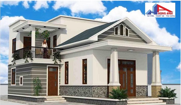 Ngắm nhìn những mẫu nhà mái thái đẹp mê ly cho mọi diện tích NHÀ CẤP 4 GÁC LỬNG MÁI THÁI